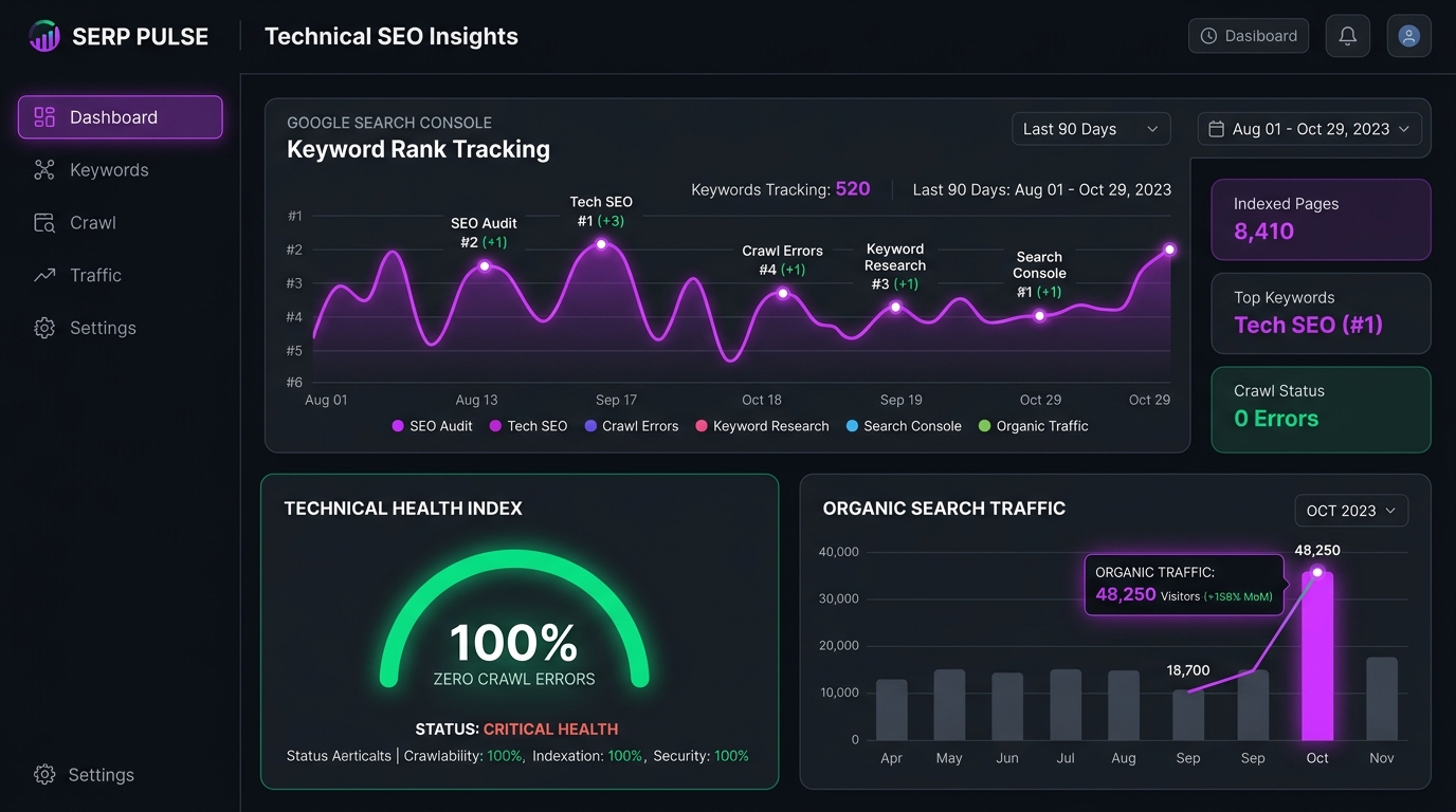 Traditional & Technical SEO Mastery - Quantum Reach Media Pune